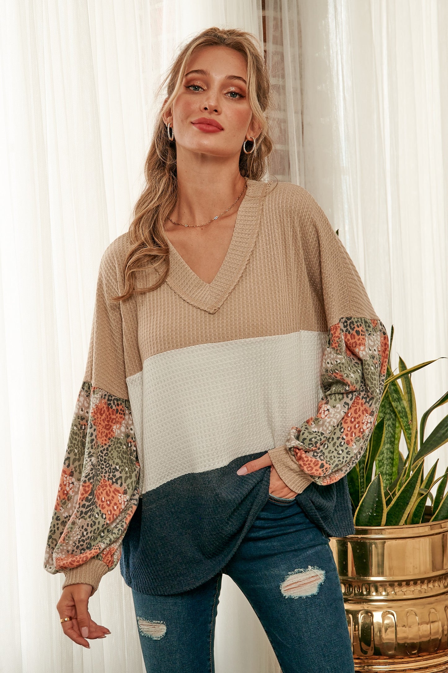 Animal Printed Sleeve