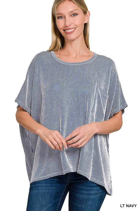 Oversized Corded Top