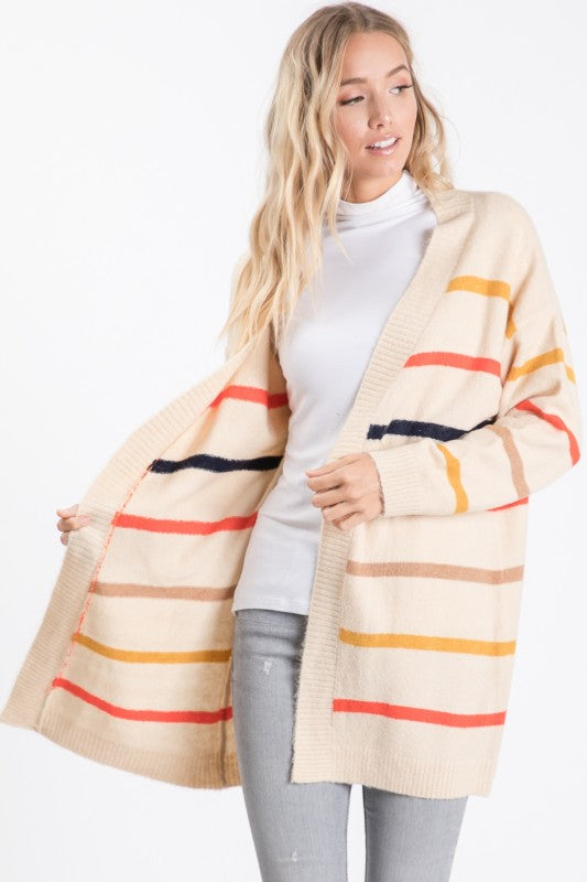 Brushed Hacci Cardigan