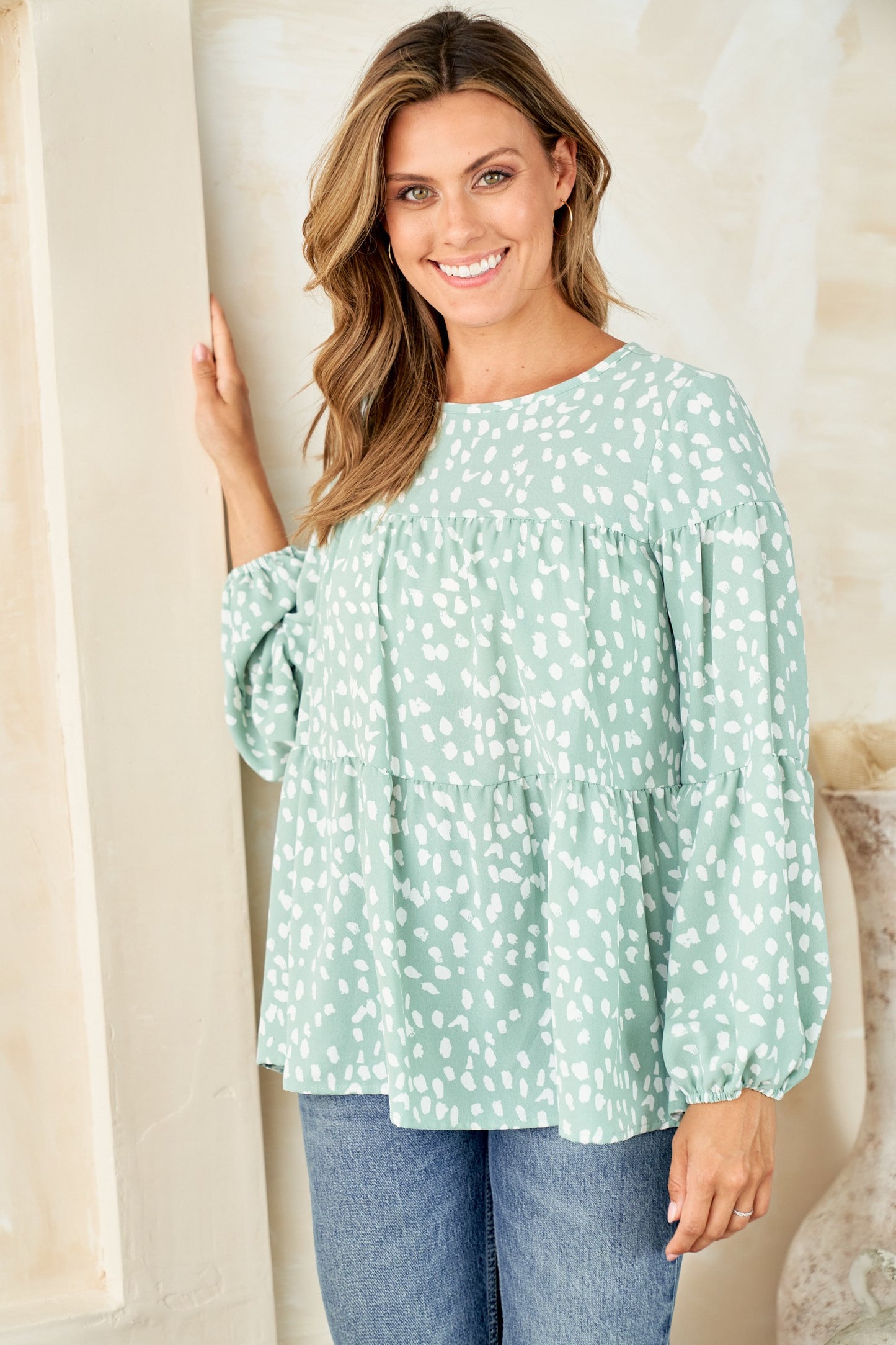 Splash Dot Blouse