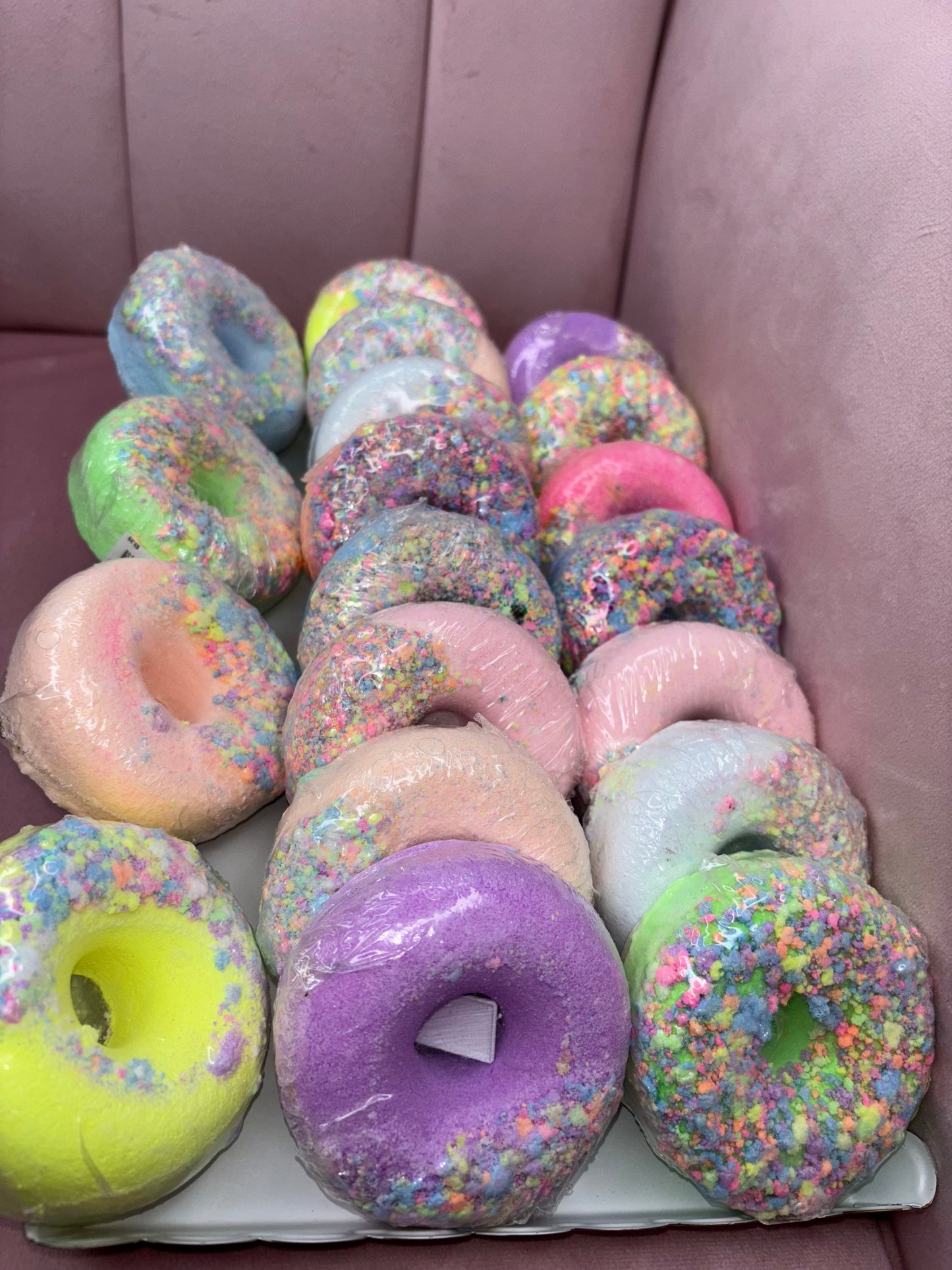 Confetti Donut Bath Bomb