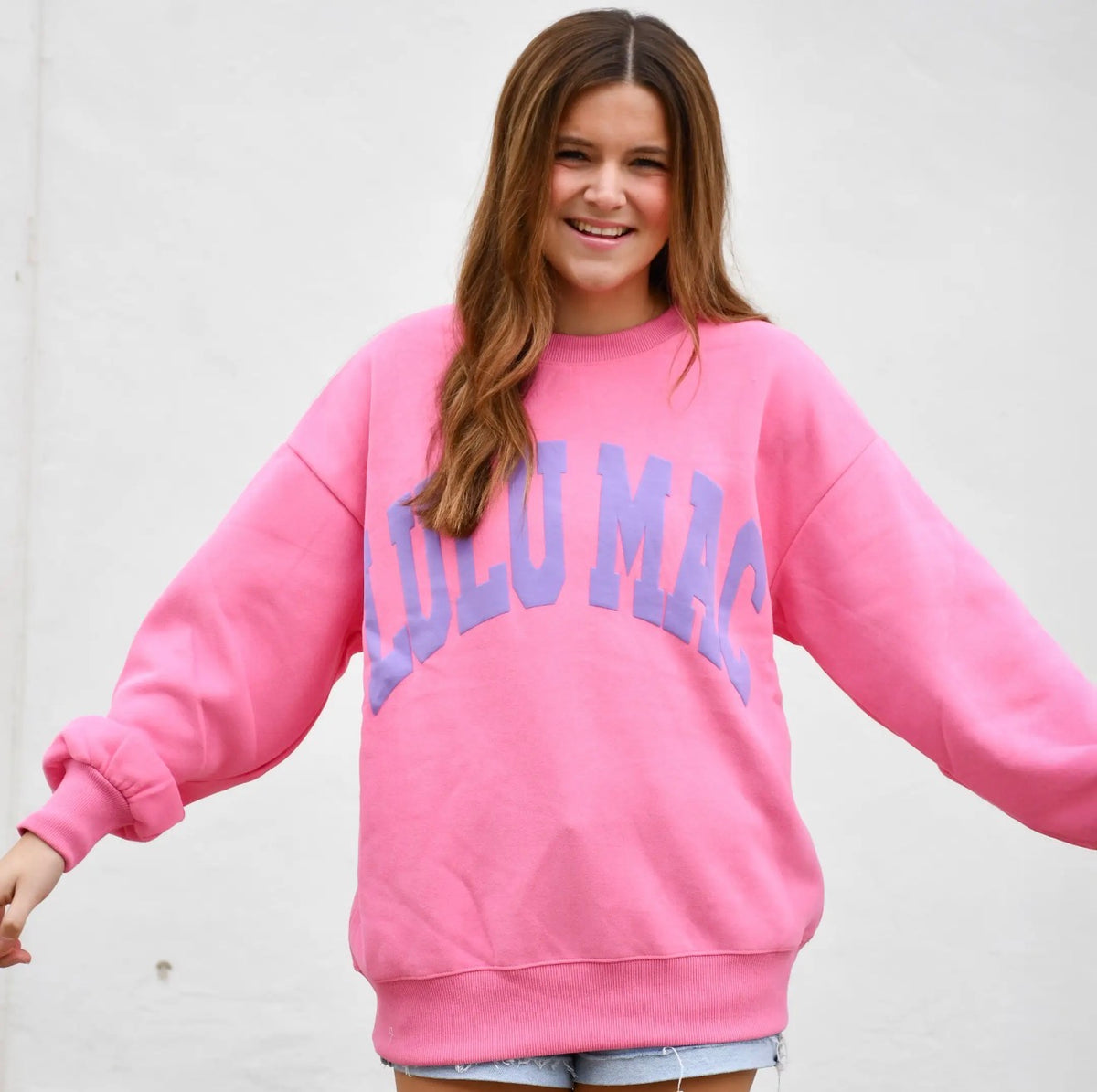 Pink/Purple Lulu Mac Sweatshirt