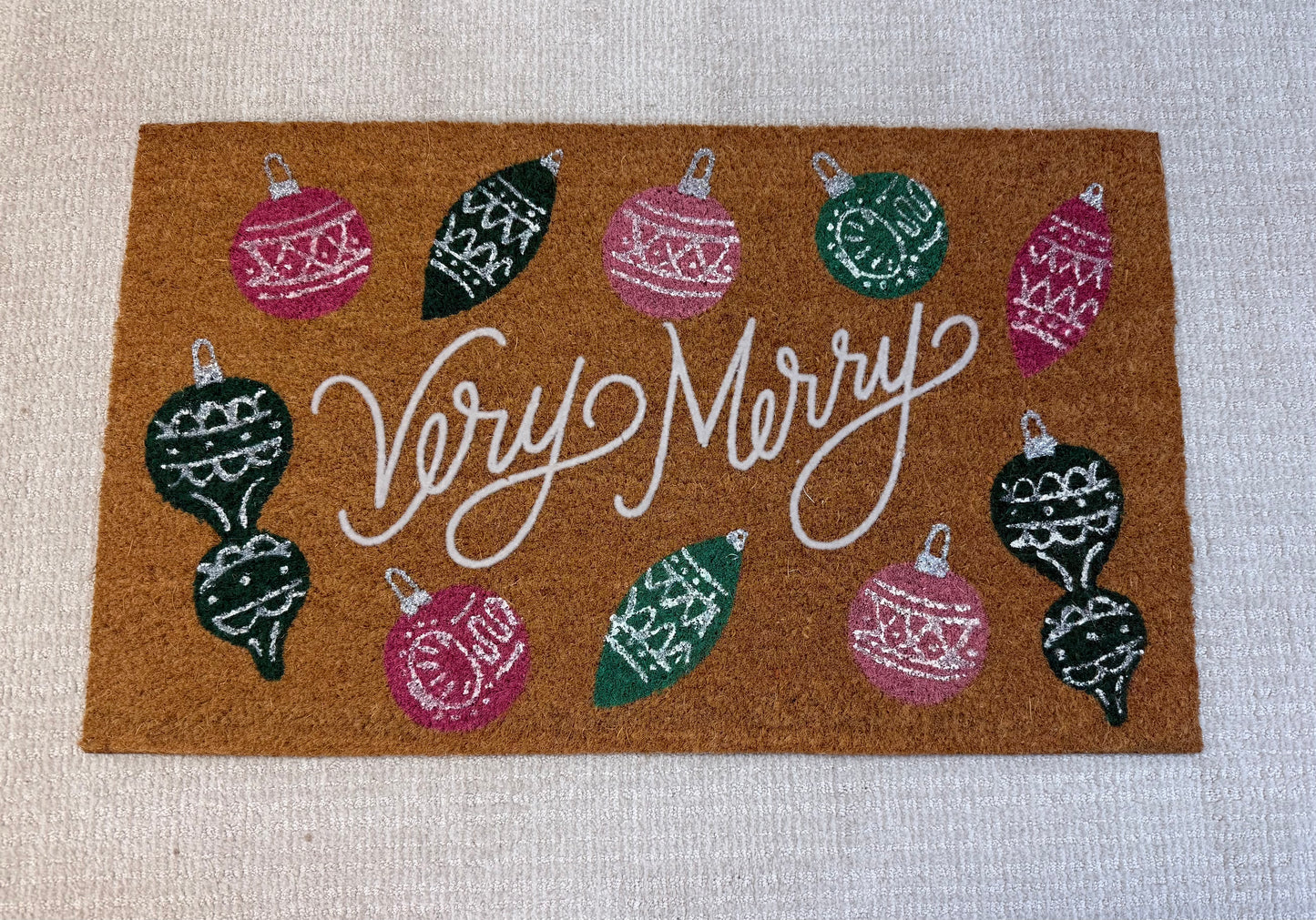 Very Merry Door Mat