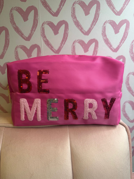 Be Merry Makeup Bag