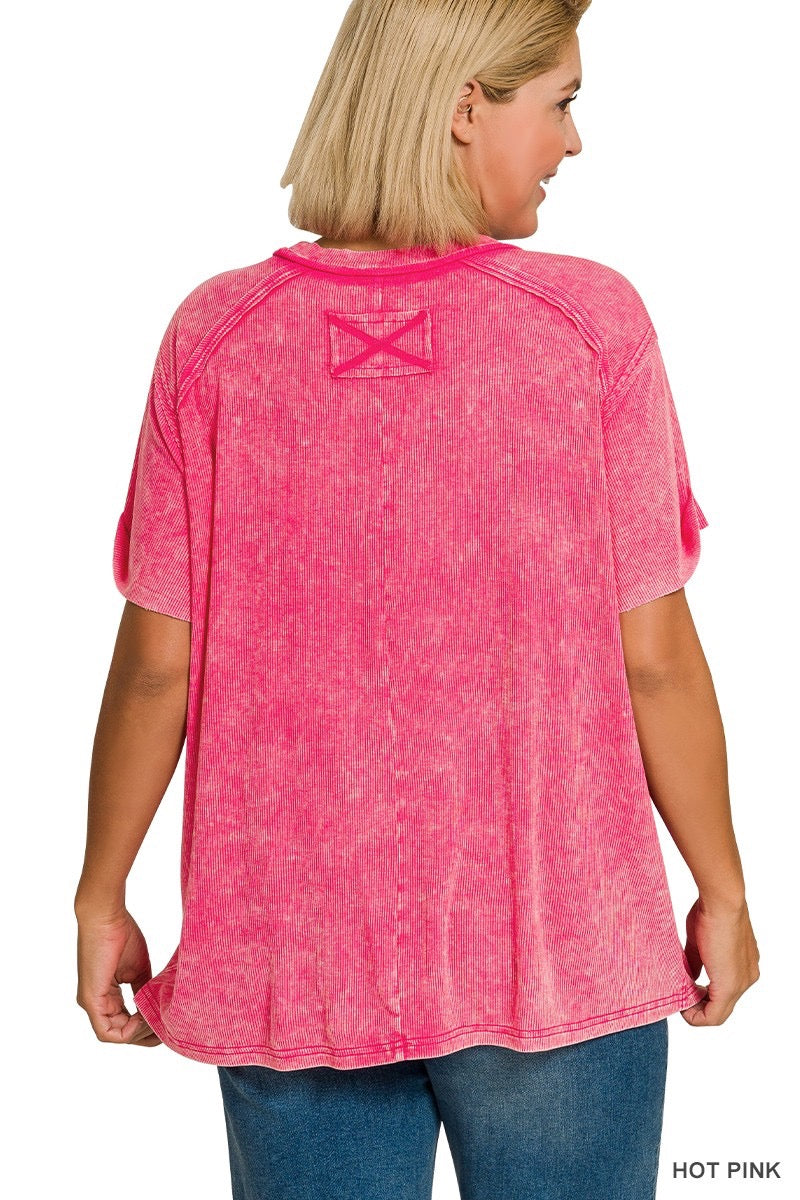 Soft Ribbed Top