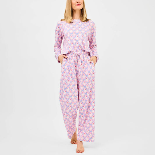 Santa Baby Bow PJ Set