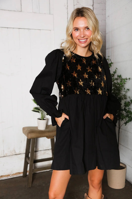 Star Pocket Dress