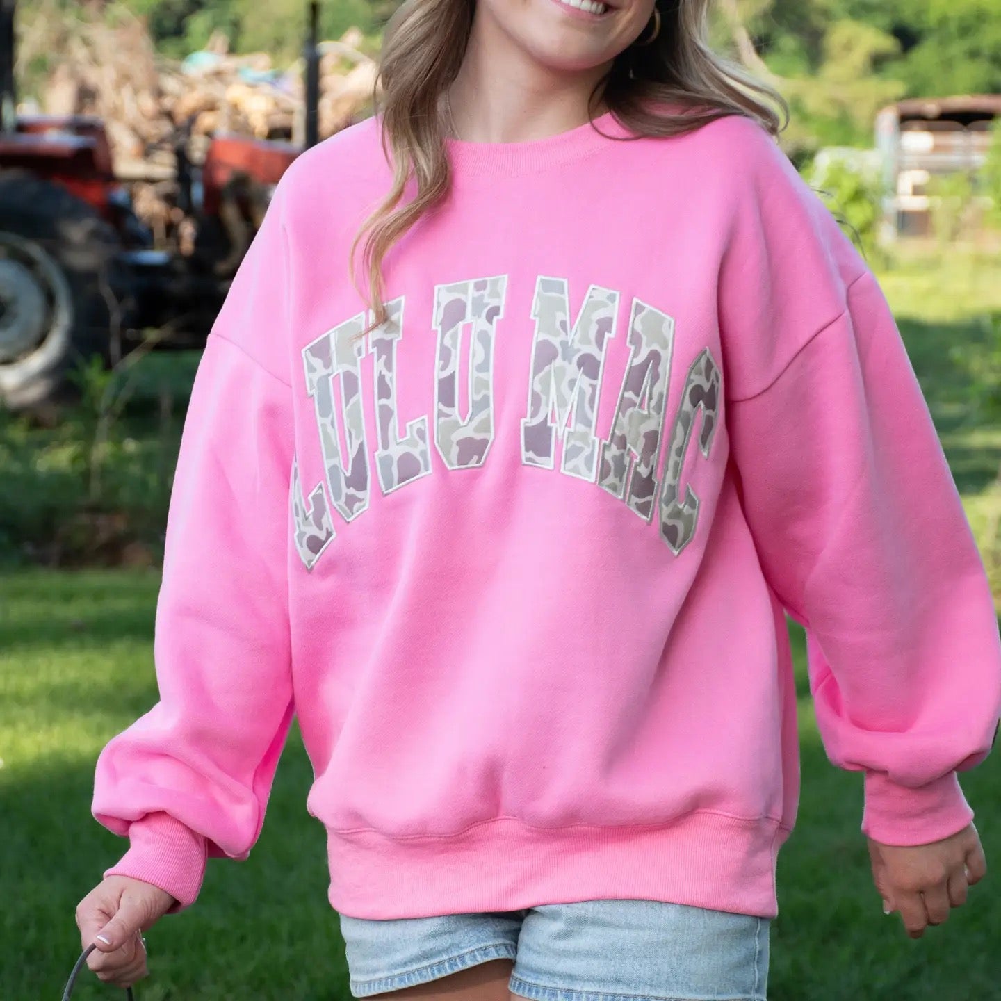 Bubble Camo Lulu Mac Sweatshirt
