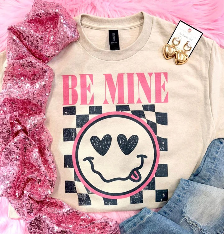 Be Mine Checkered Tee