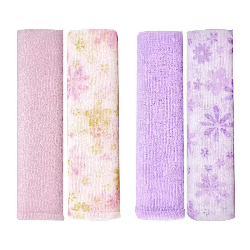 Exfoliating 2pcs Shower Towle Set