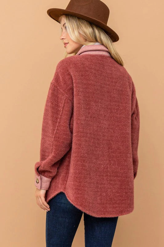 Marsala Shacket