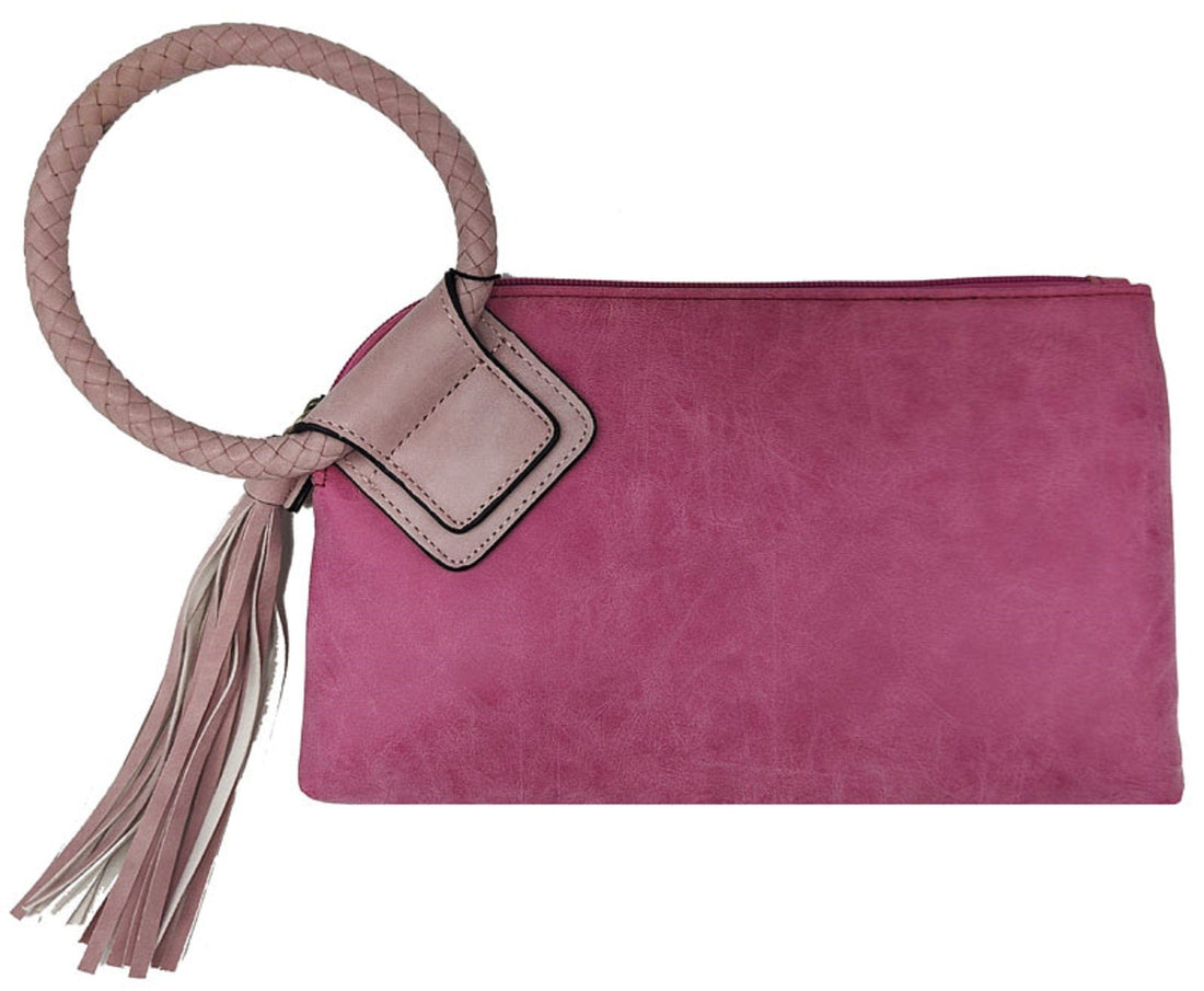 Tassel Wristlet Clutch