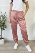 Blush Shimmer Joggers