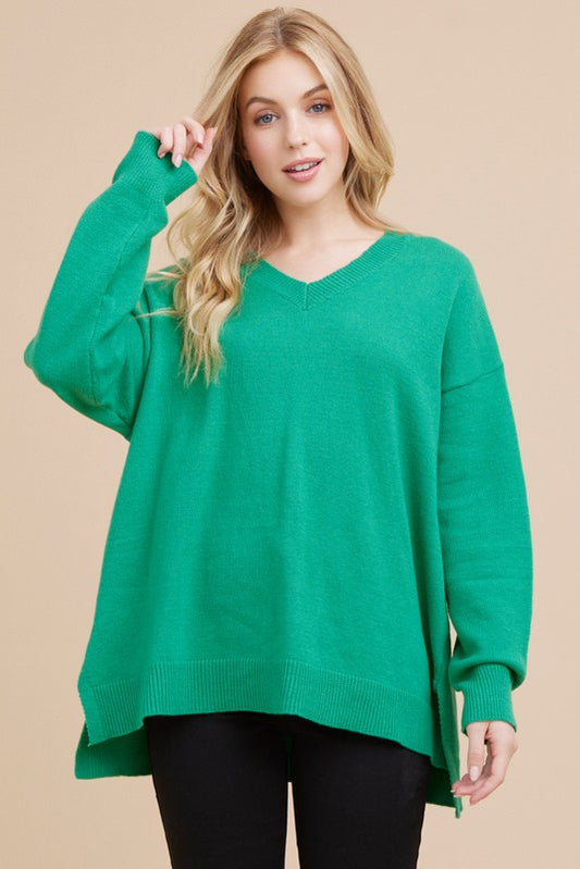 Emerald Knit Sweater