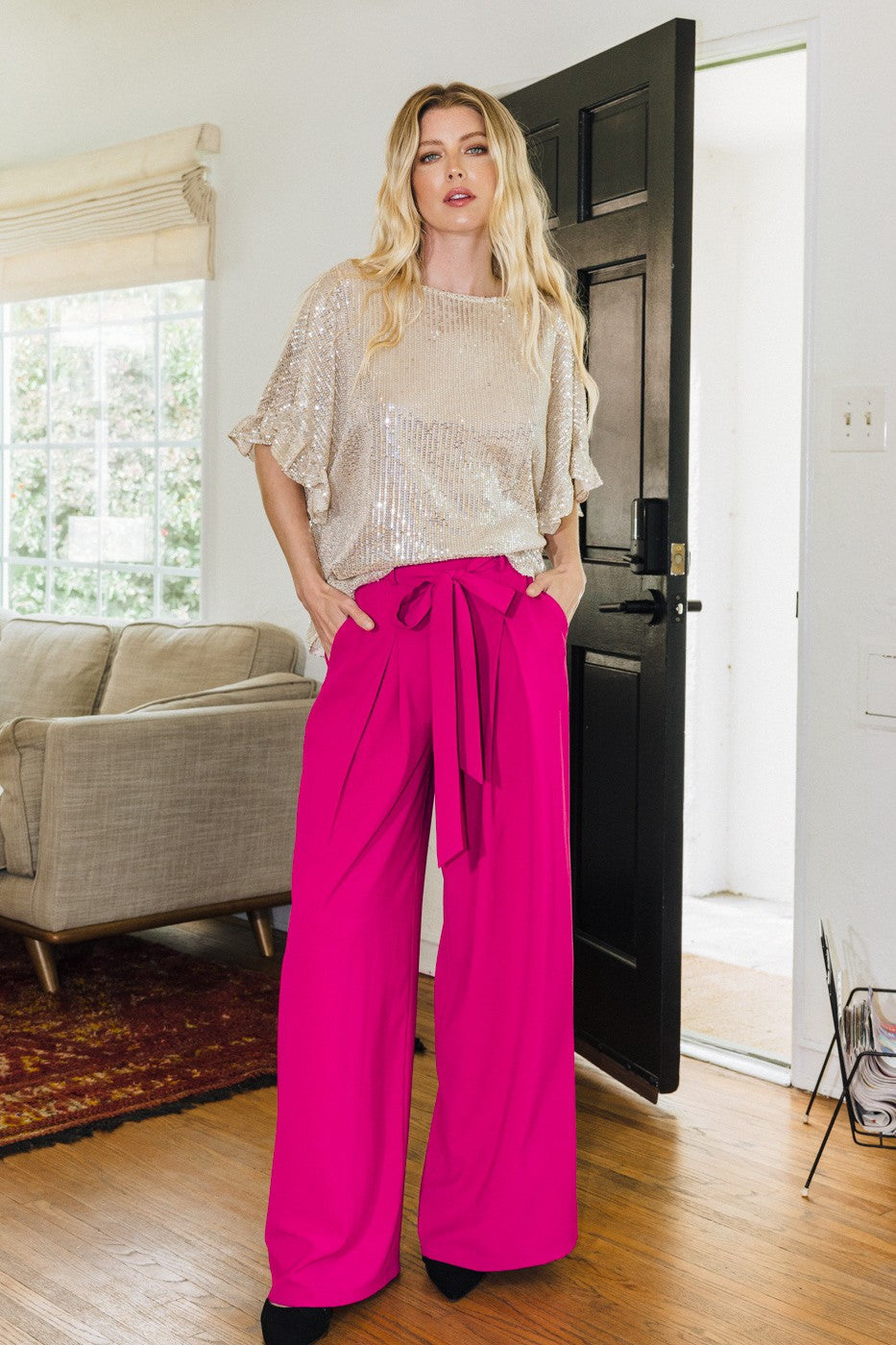 Shimmering Sequin Top