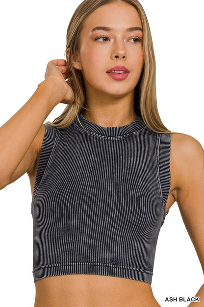 Ribbed Crop Top