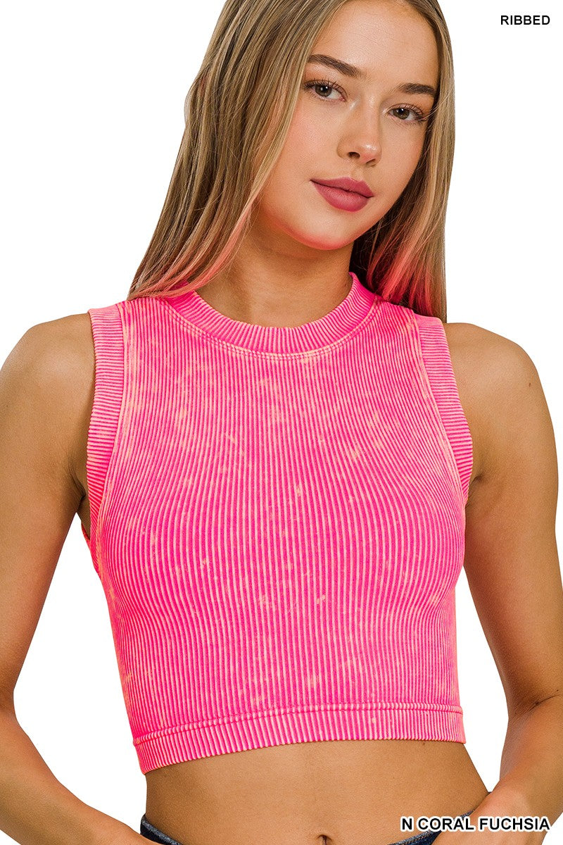 Ribbed Crop Top
