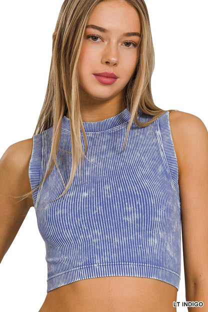 Ribbed Crop Top
