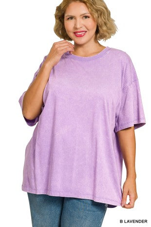 Acid Washed Boyfriend Tee