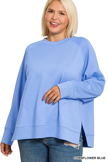 Sondra Side Slit Pullover