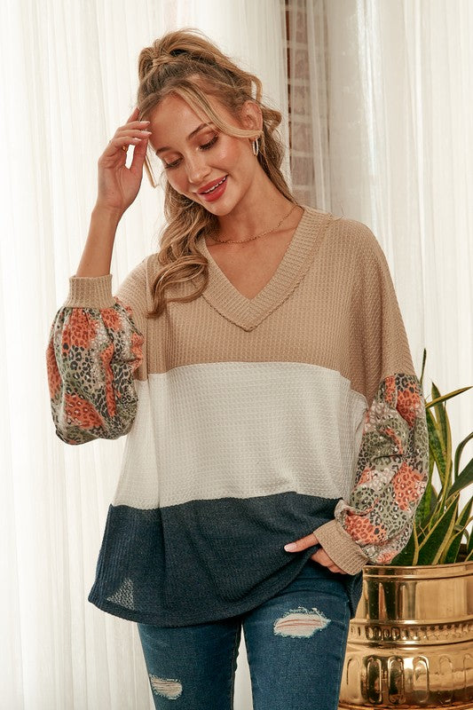 Animal Printed Sleeve