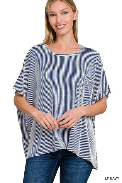Oversized Corded Top