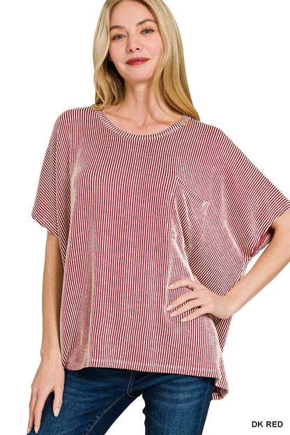 Oversized Corded Top