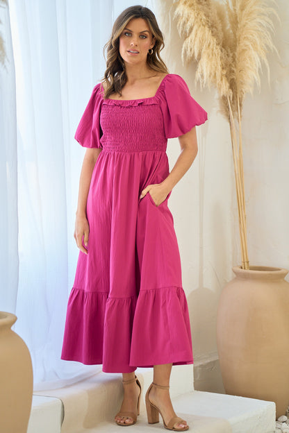 Magenta Falls Maxi