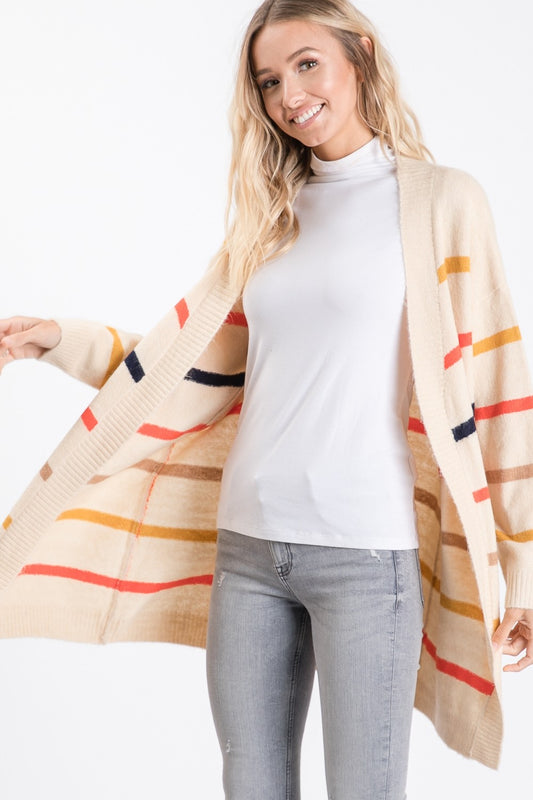 Brushed Hacci Cardigan