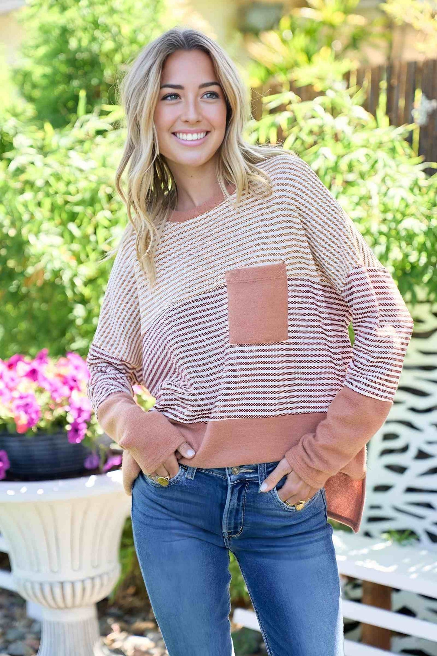 Mix Striped Top