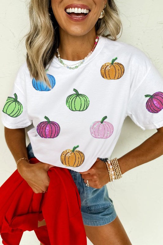 Sequin Pumpkin Patch