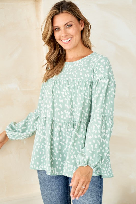 Splash Dot Blouse