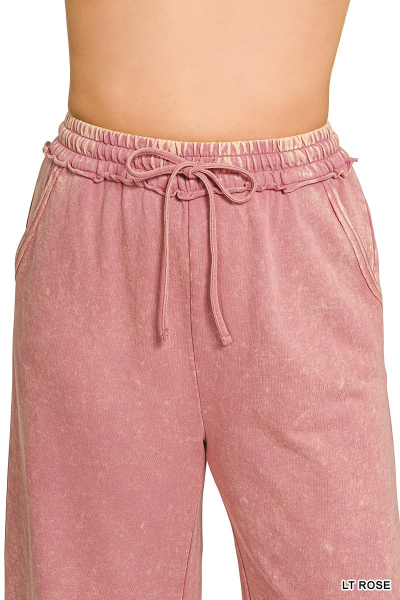 Plus Washed Sweatpants