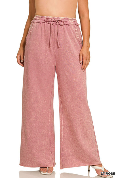 Plus Washed Sweatpants