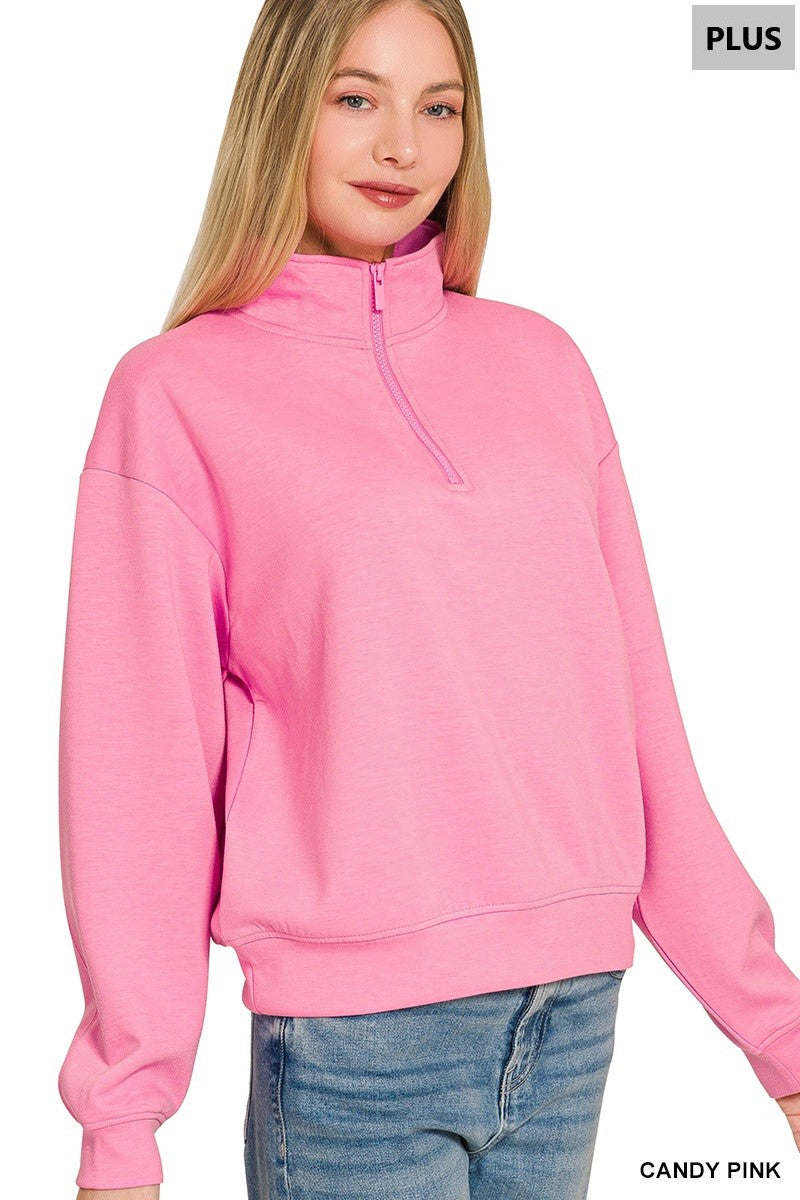 Plus Scuba Pullover