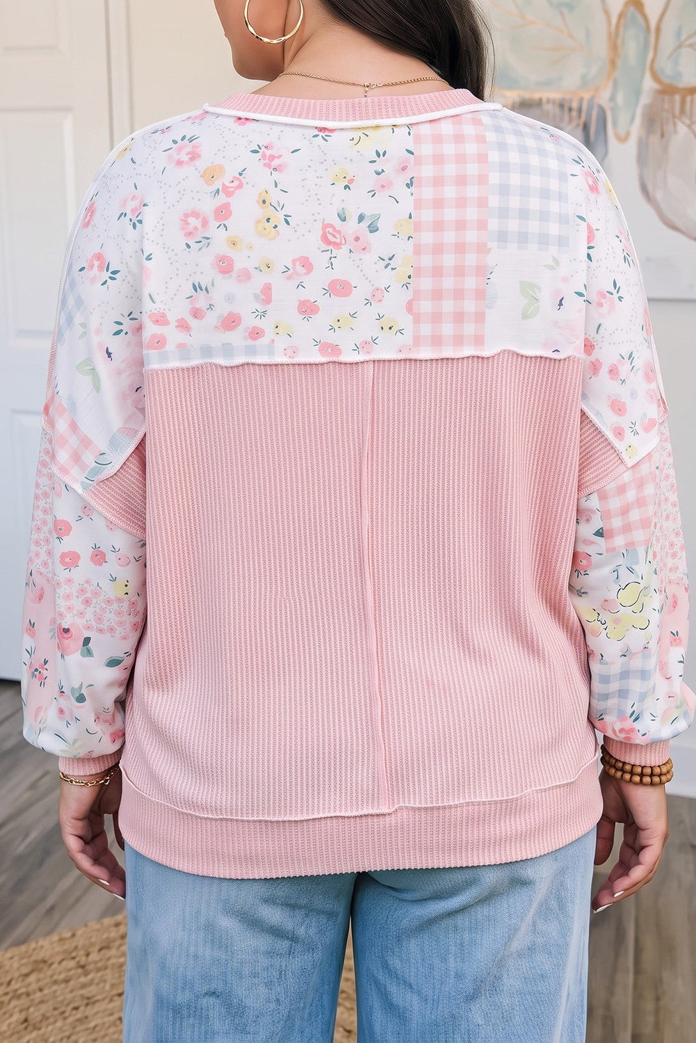 Patchwork Floral Long Sleeve