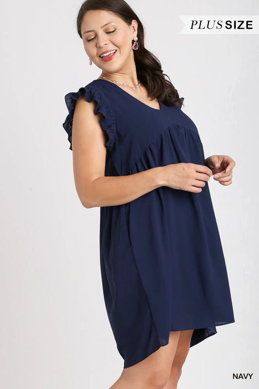 Navy Baby Dress