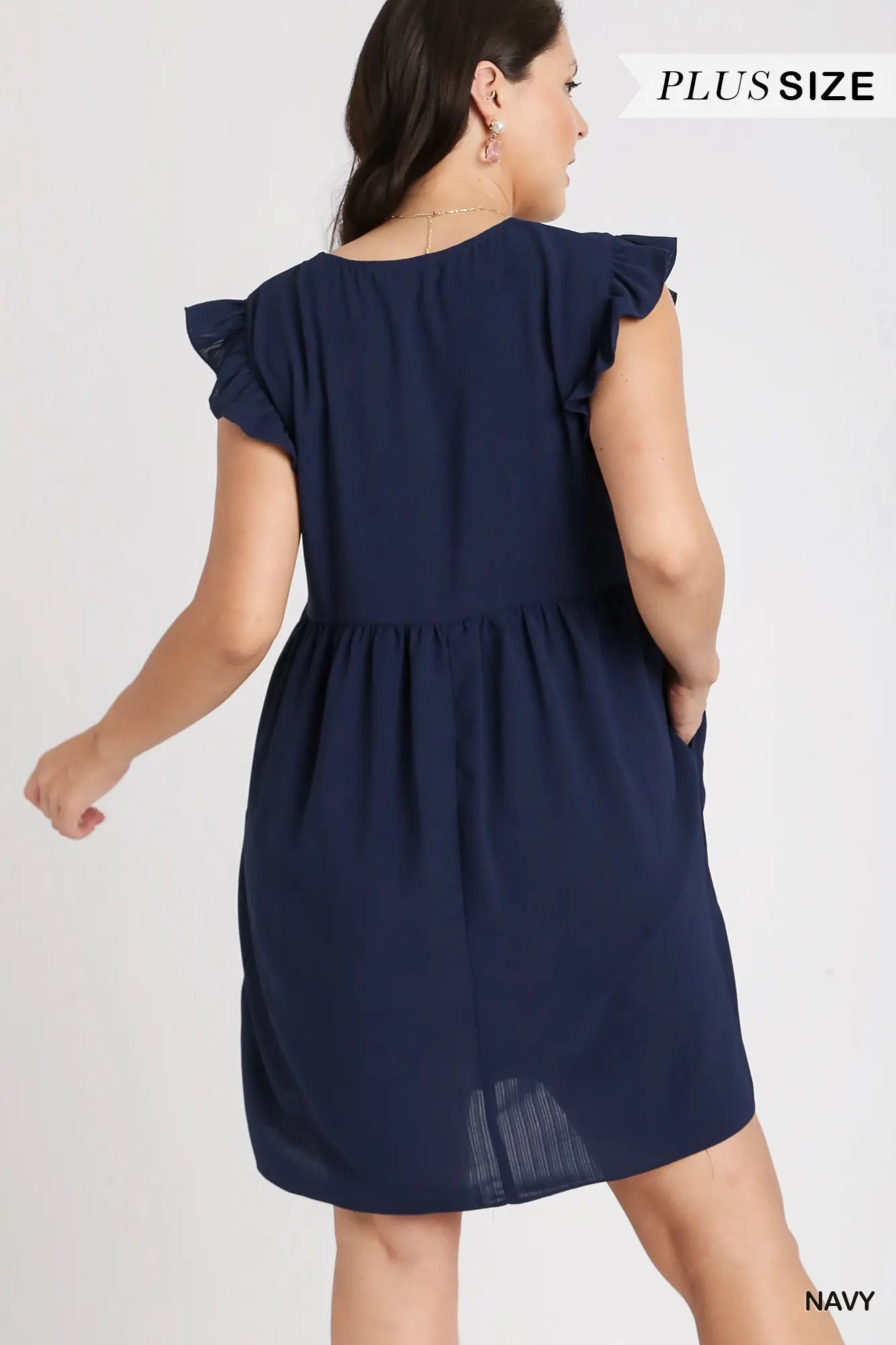 Navy Baby Dress