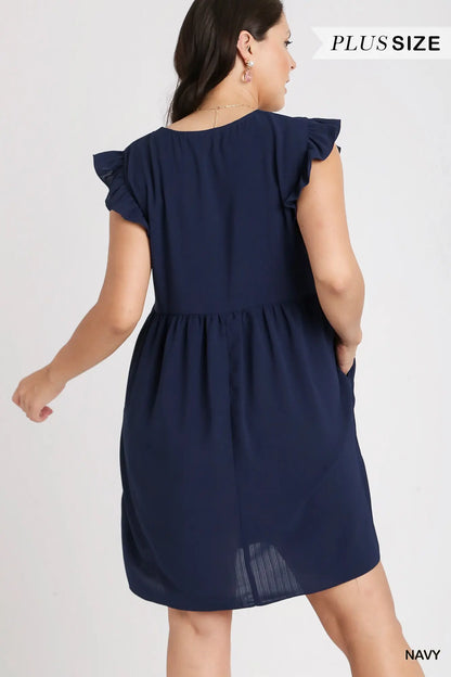 Navy Baby Dress