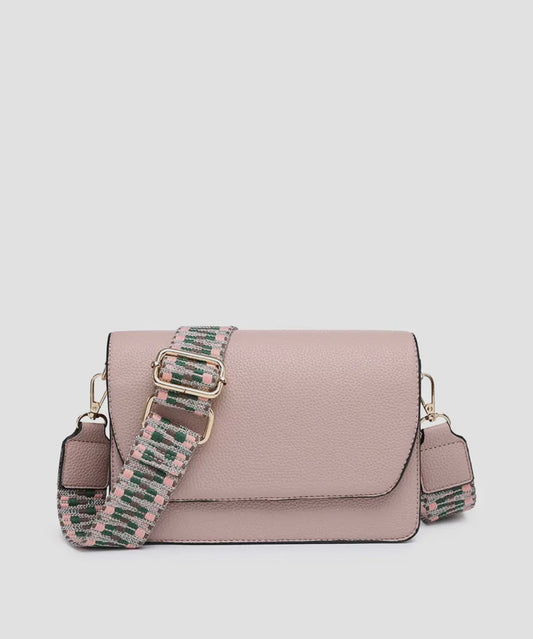 Noah Flapover Crossbody w/ Guitar Strap