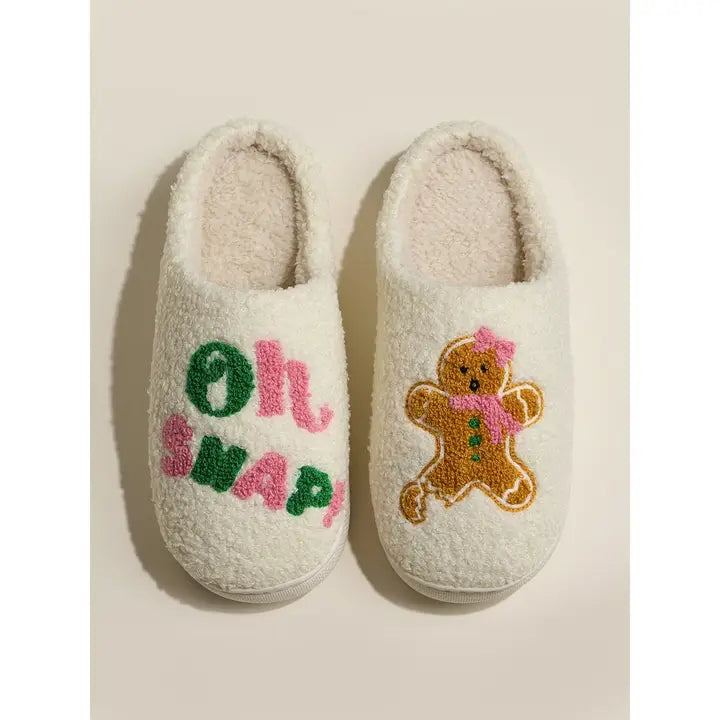 Gingerbread Slippers