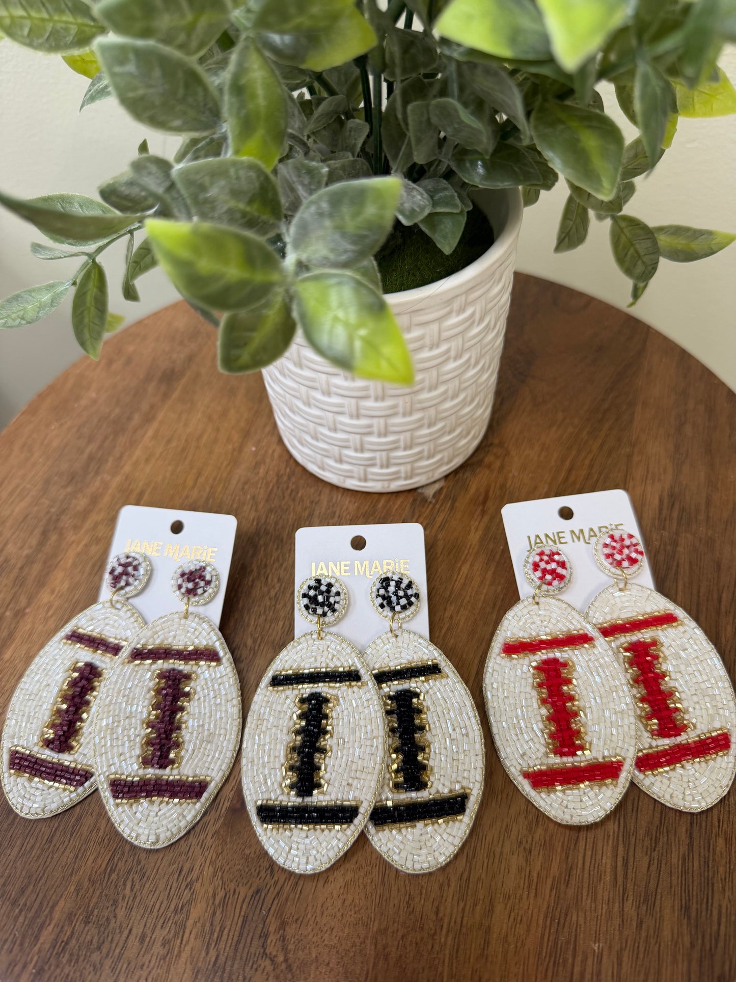 Football Earrings