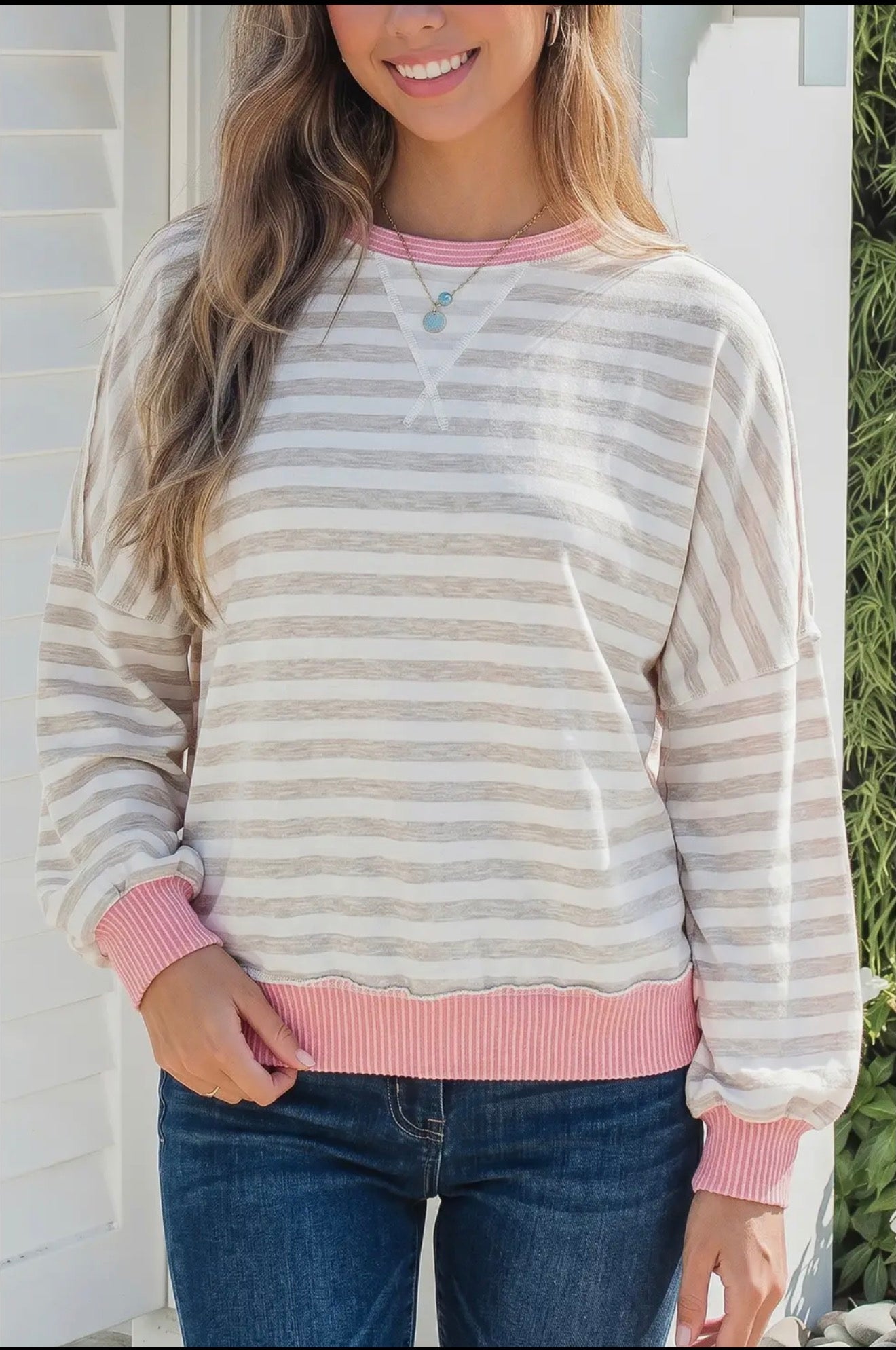 Madison Stripe Top