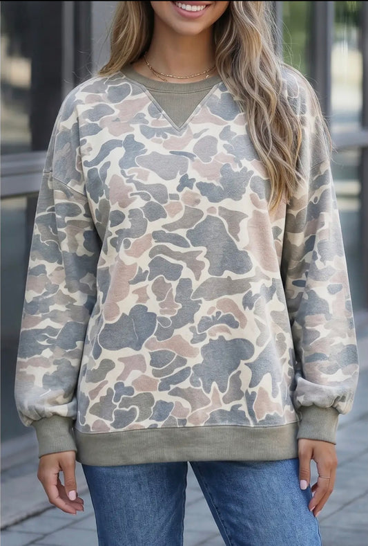 Camo Sweatshirt