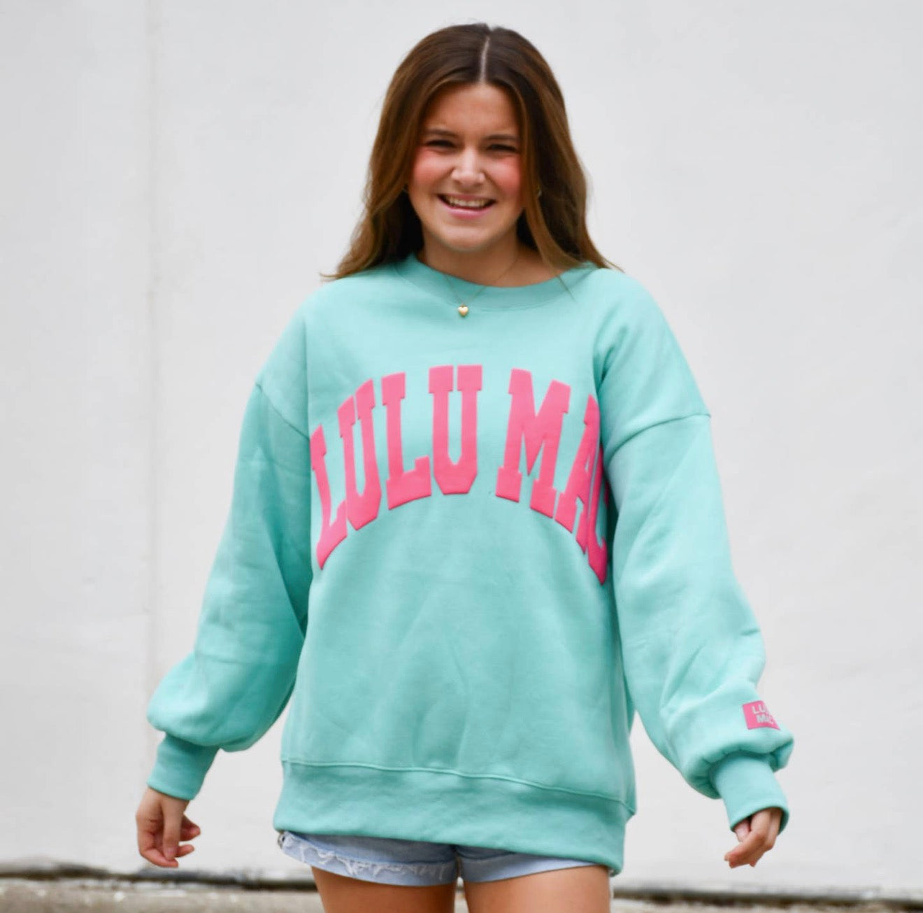 Mint/Hot Pink Puff Lulu Mac