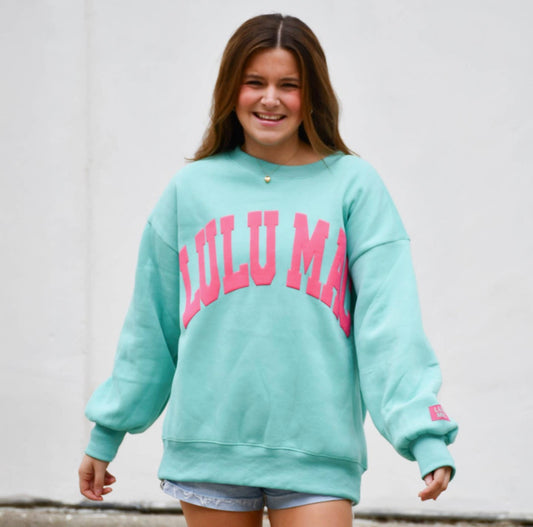 Mint/Hot Pink Puff Lulu Mac