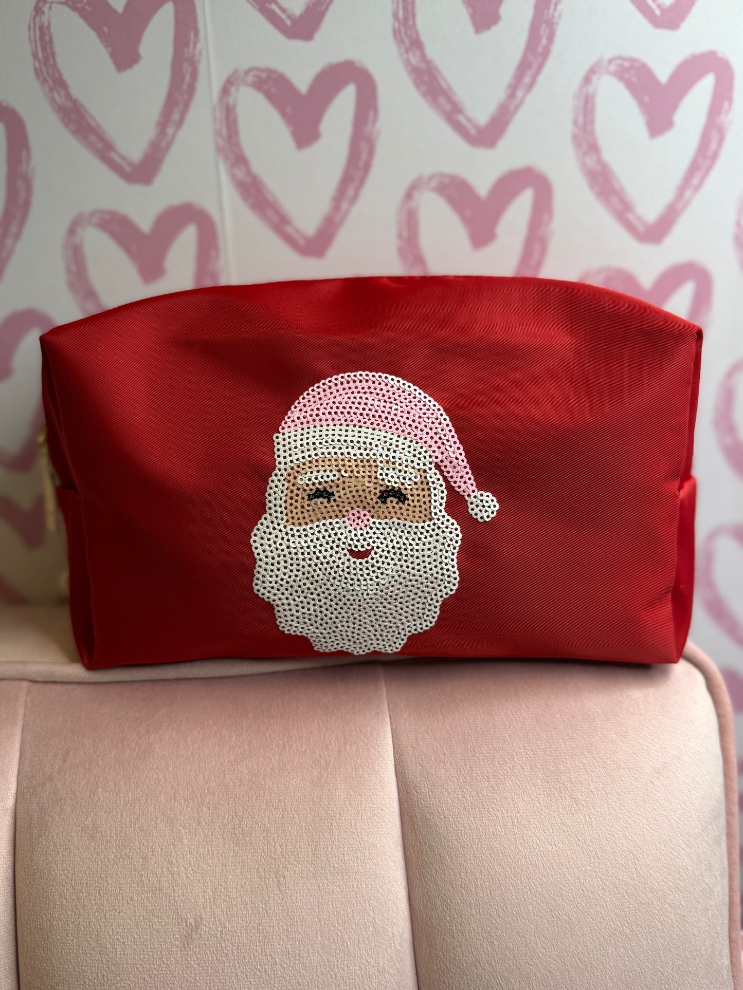 Santa Makeup Bag