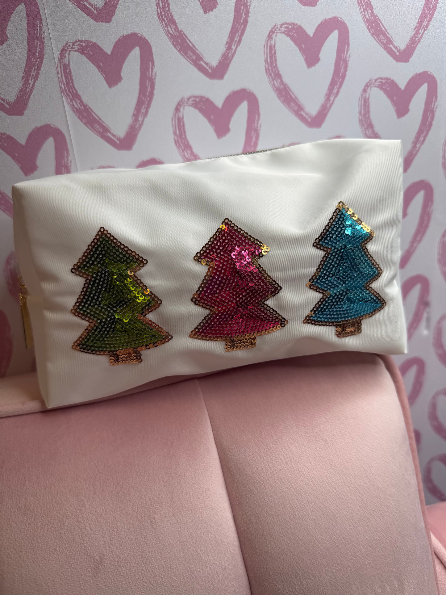 Christmas Tree Makeup Bag