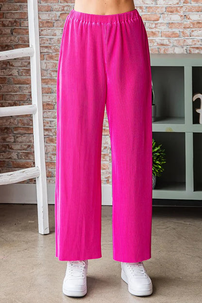 Pink Silky Pants
