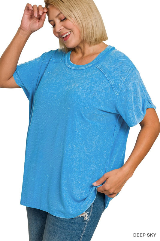 Soft Ribbed Top